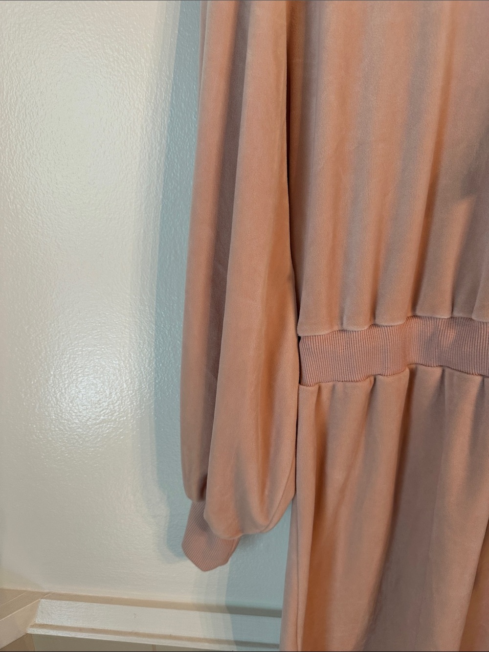 Calvin Klein Light Pink Hooded Mini Dress Size   Medium NWT - Picture 6 of 8